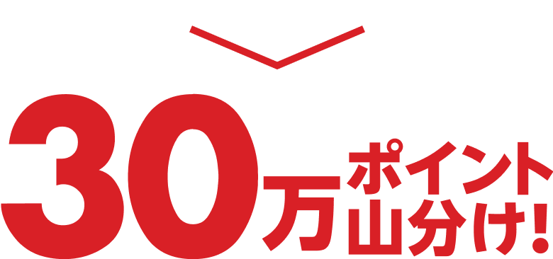 30万ポイント山分け