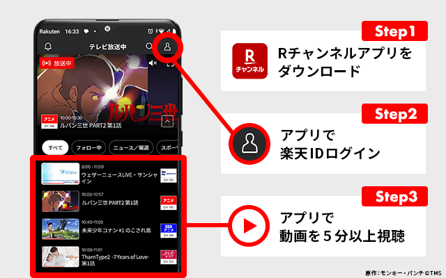 Rチャンネルアプリイメージ